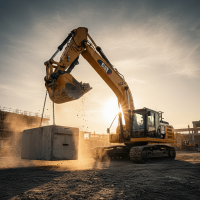 İş makinası yazılım optimizasyonu ile artırılmış güç ve verimlilik sunan ekskavatör